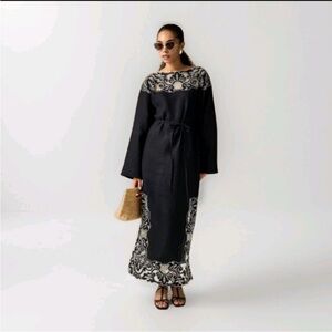 J.Crew Linen Cutwork Tunic Dress